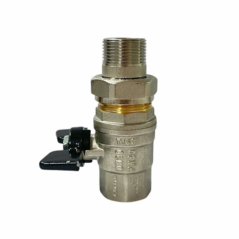Brass Internal And External Wire Union Ball Valve factory